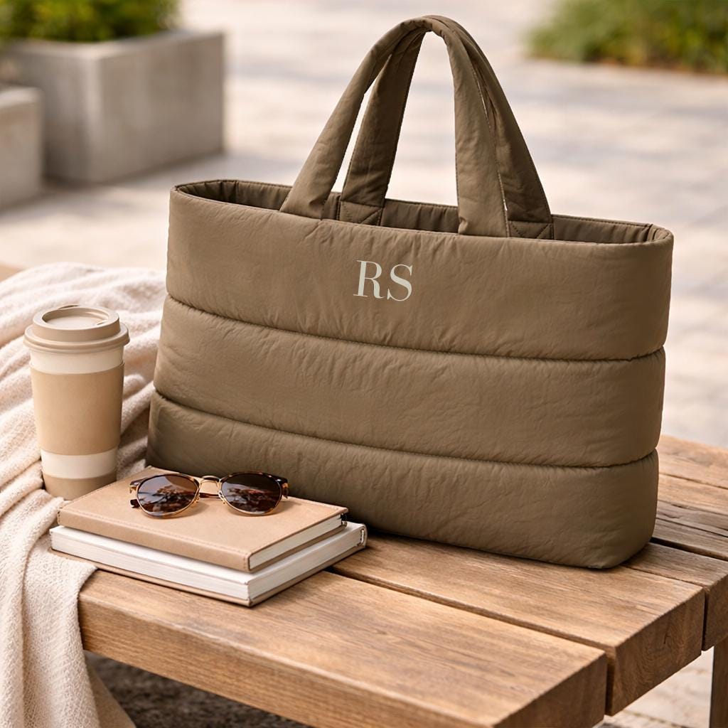 Quilted Tote Bag