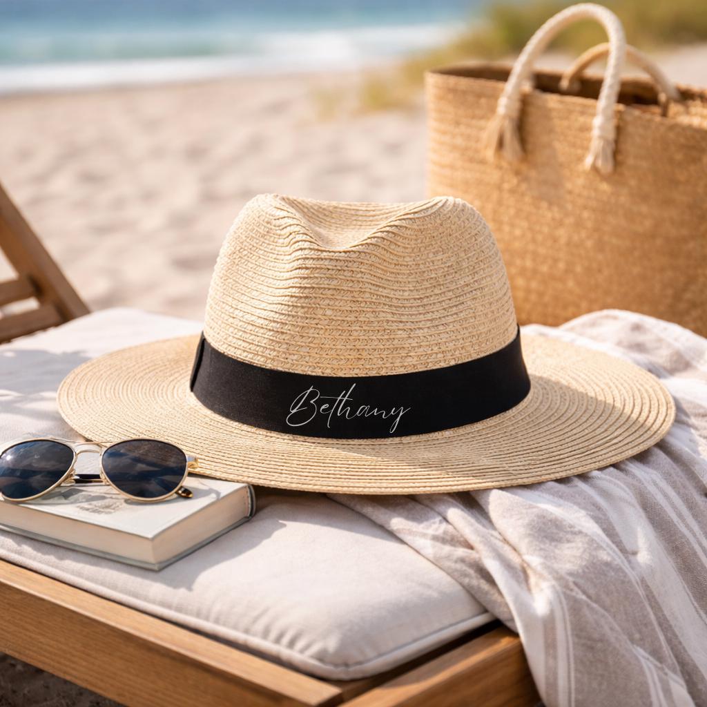 Personalised Straw Hat