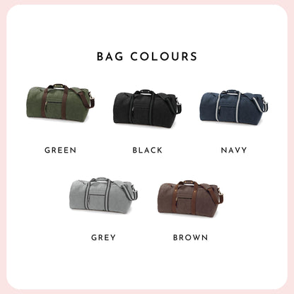 Personalised Holdall Bag