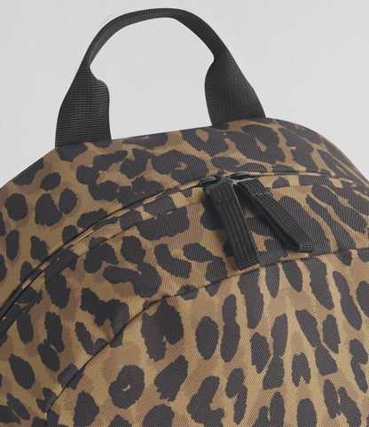Leopard Print Backpack