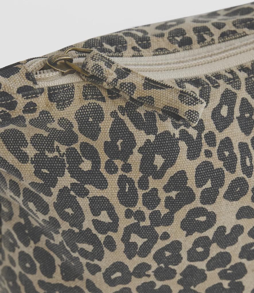 Leopard Print Makeup Bag