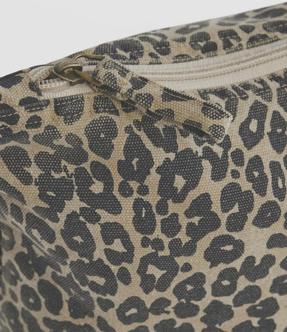 Leopard Print Makeup Bag