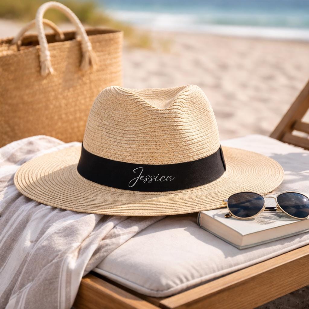 Personalised Straw Hat