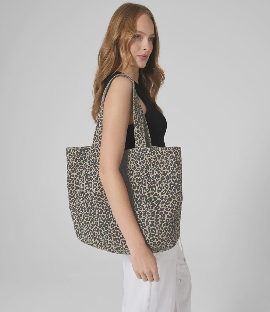 Leopard Print Tote Bag