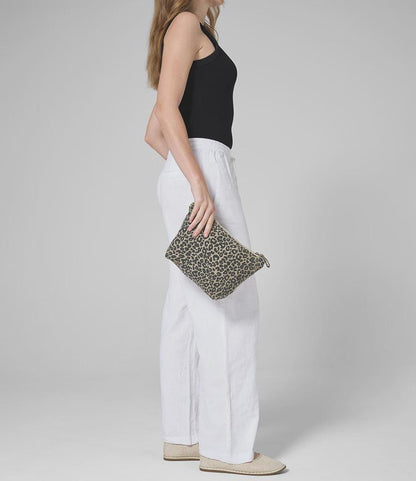 Leopard Print Makeup Bag