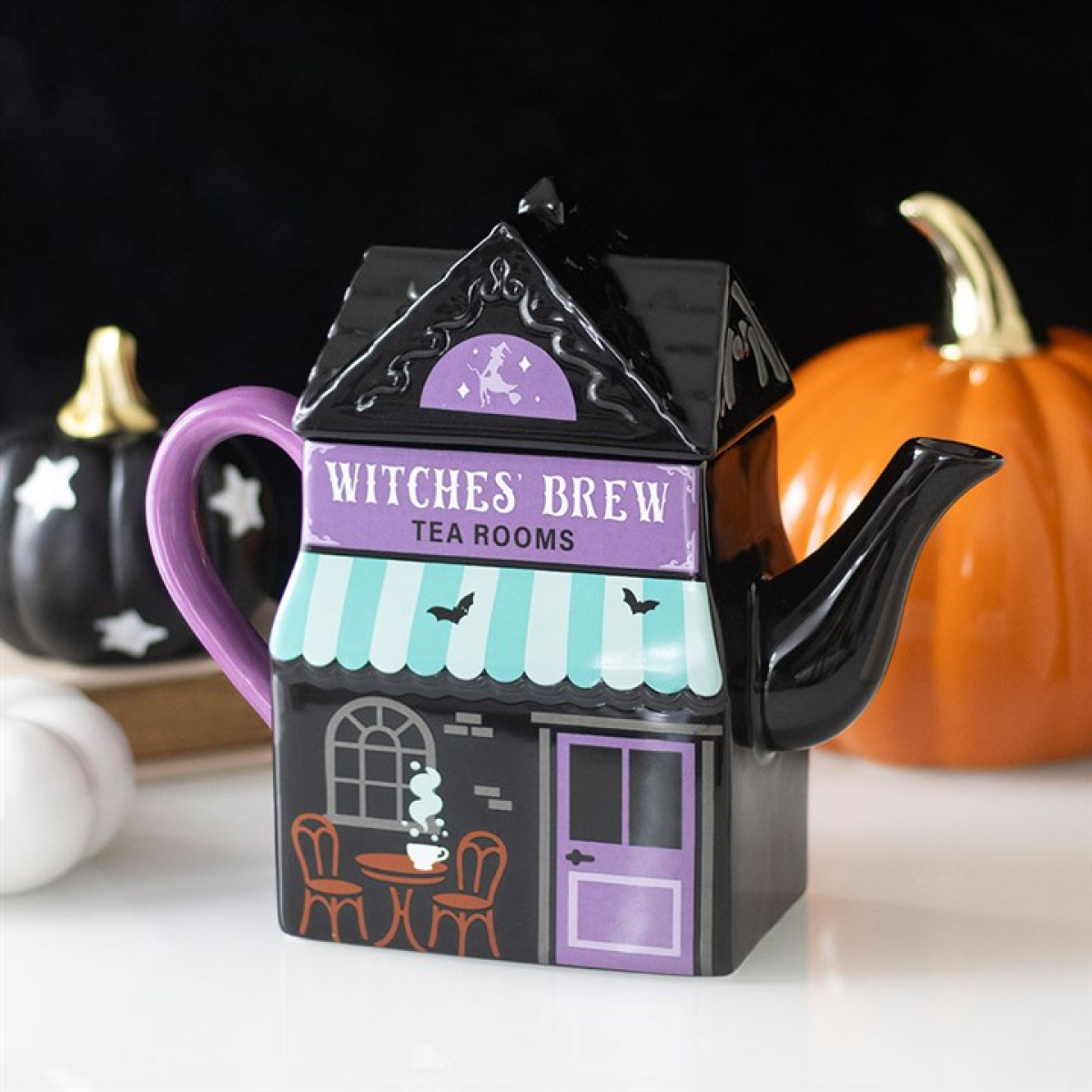 Witches' Brew Tea Room Teapot