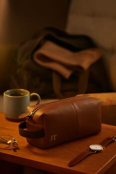 Personalised Mens Wash Bag