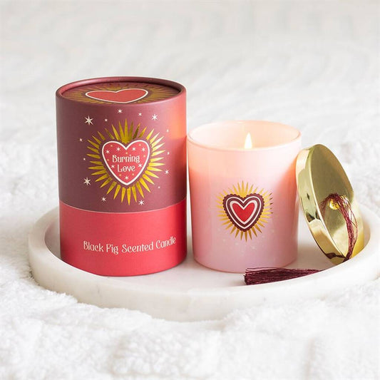 Burning Love Black Fig Scented Candle