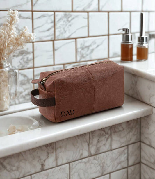 Personalised Mens Wash Bag