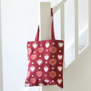 Sacred Heart Print Tote Bag