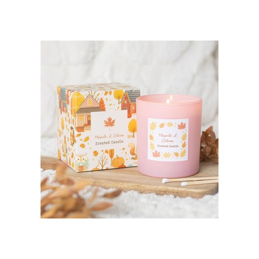 Maple & Clove Scented Candle