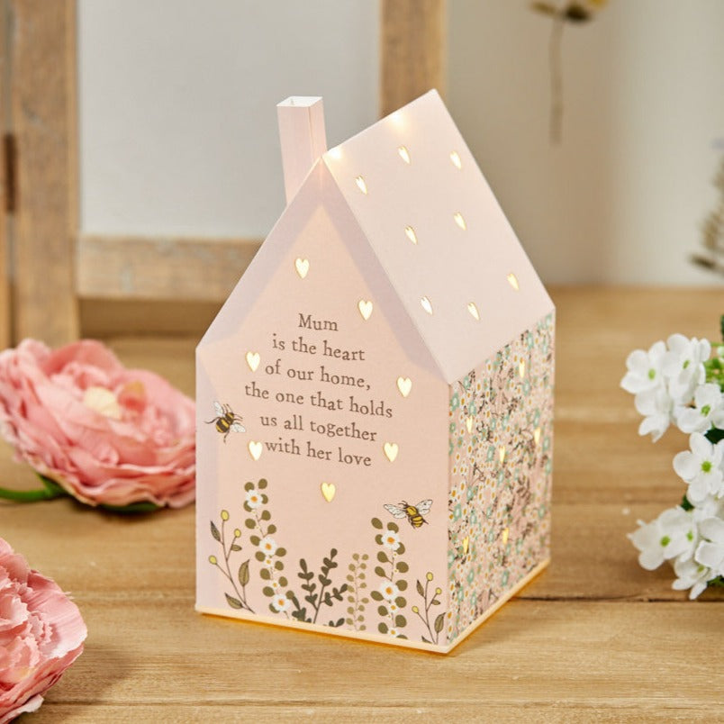 LED House Mum Lantern - Penny Rose Home and Gifts