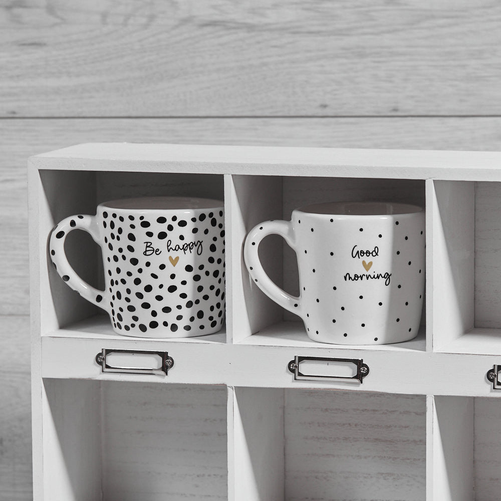 Monochrome Mugs Set of 2 - Penny Rose Home and Gifts