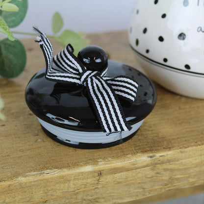 Monochrome Storage Jar - Penny Rose Home and Gifts