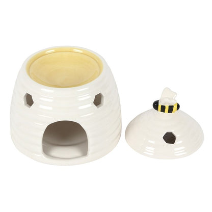 White Beehive Wax Burner - Penny Rose Home and Gifts