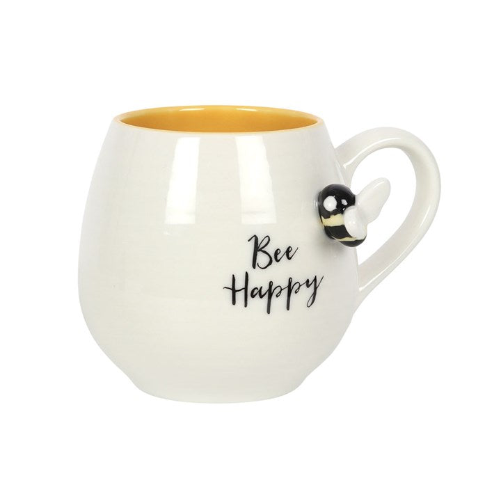Bee Happy Round 3D Mug - Penny Rose Home and Gifts