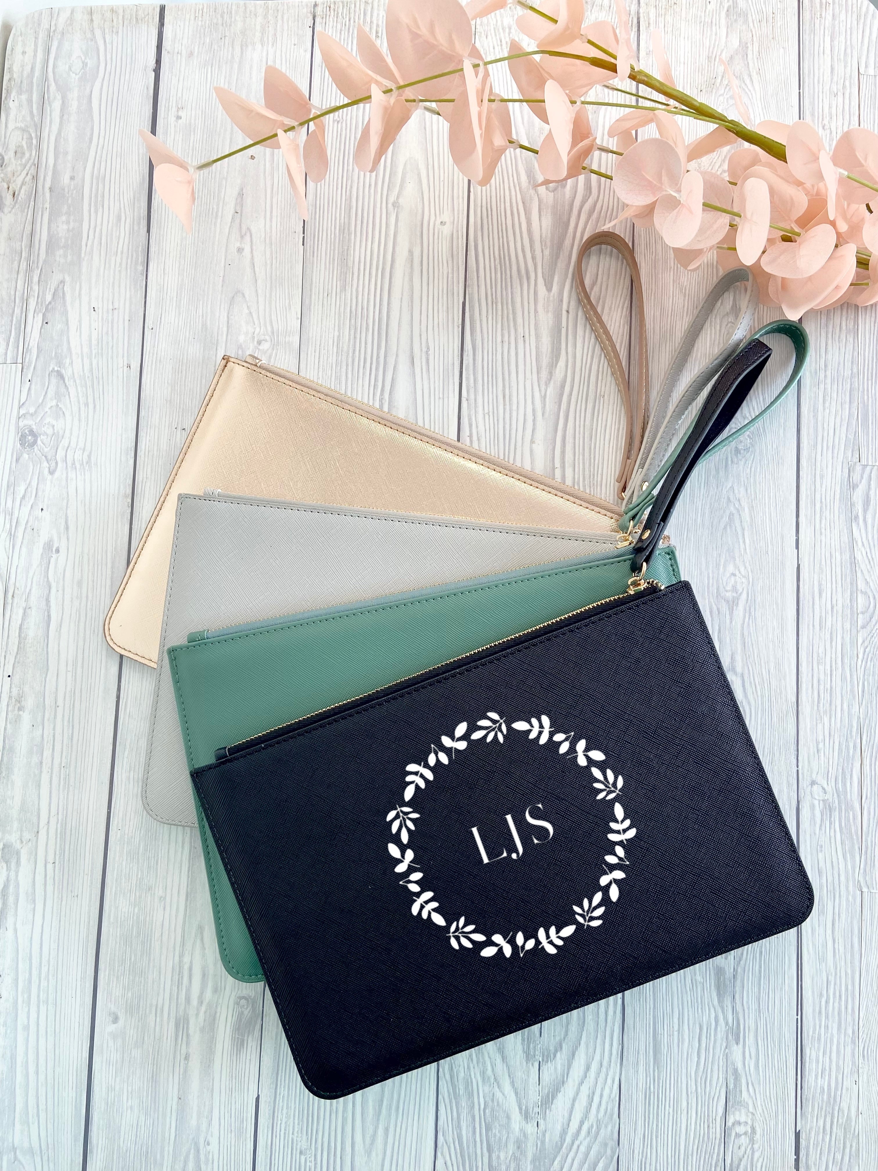 Personalized clutch bag online