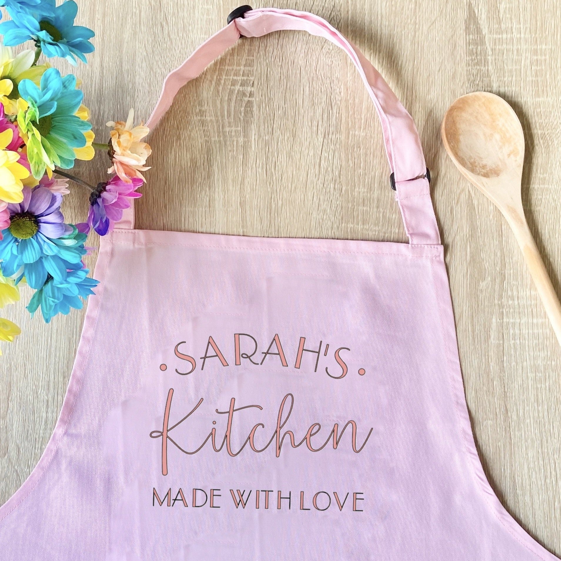 Personalised Made With Love Apron - Penny Rose Home and Gifts
