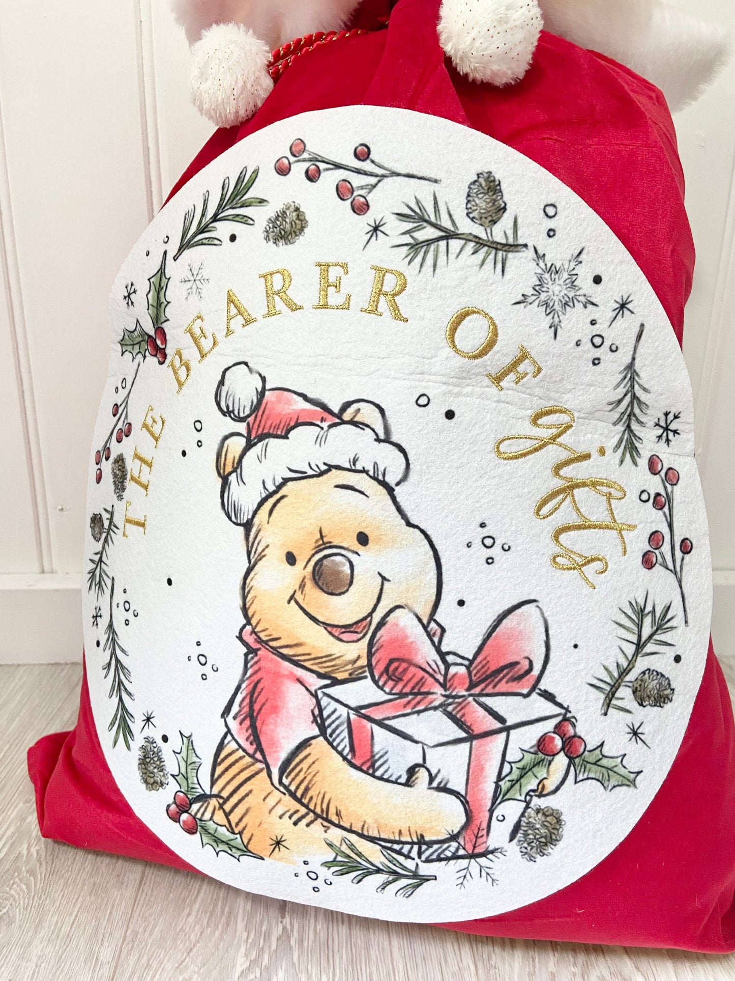 Disney Winnie Christmas Present Sack