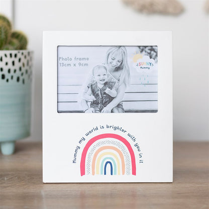Mummy Rainbow Photo Frame - Penny Rose Home and Gifts