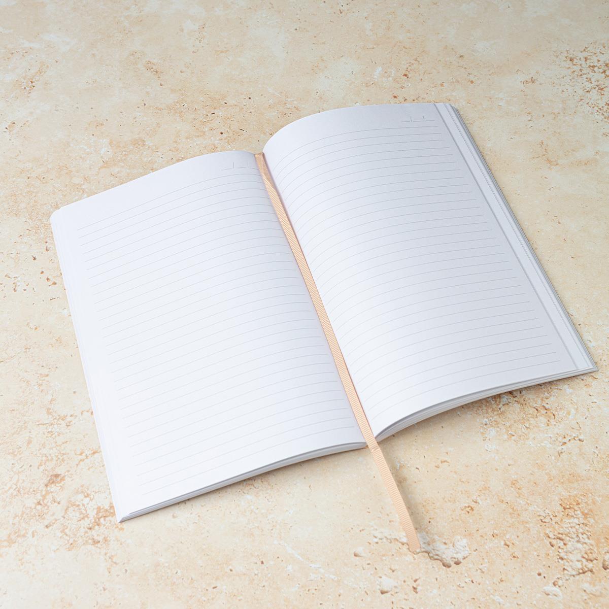 A5 Tan Vegan Leather Notebook - Penny Rose Home and Gifts
