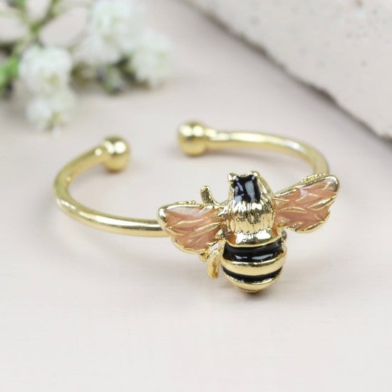 Gold Bee Ring - Penny Rose Home and Gifts