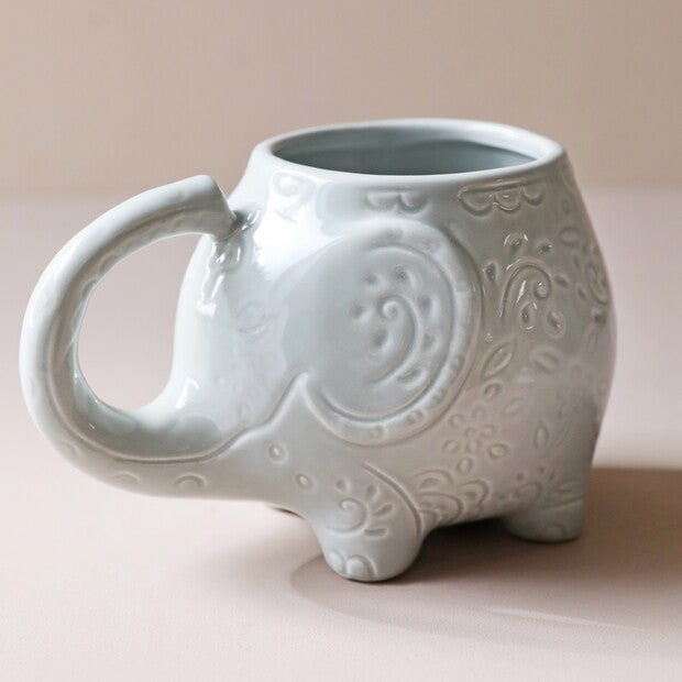Grey Elephant Mug - Penny Rose Home and Gifts