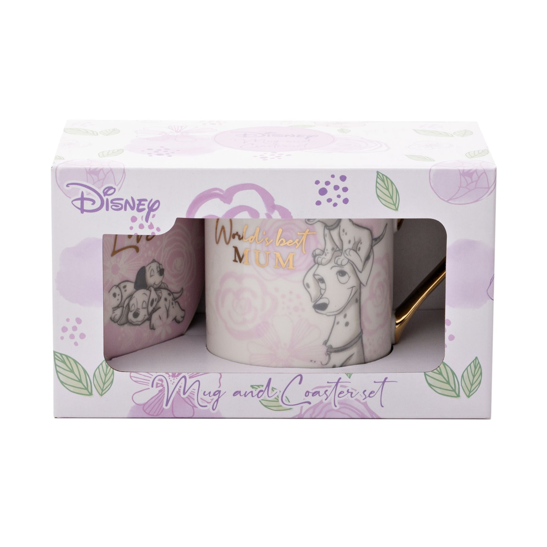 Disney Dalmatians Mug & Coaster Set - Mum - Penny Rose Home and Gifts