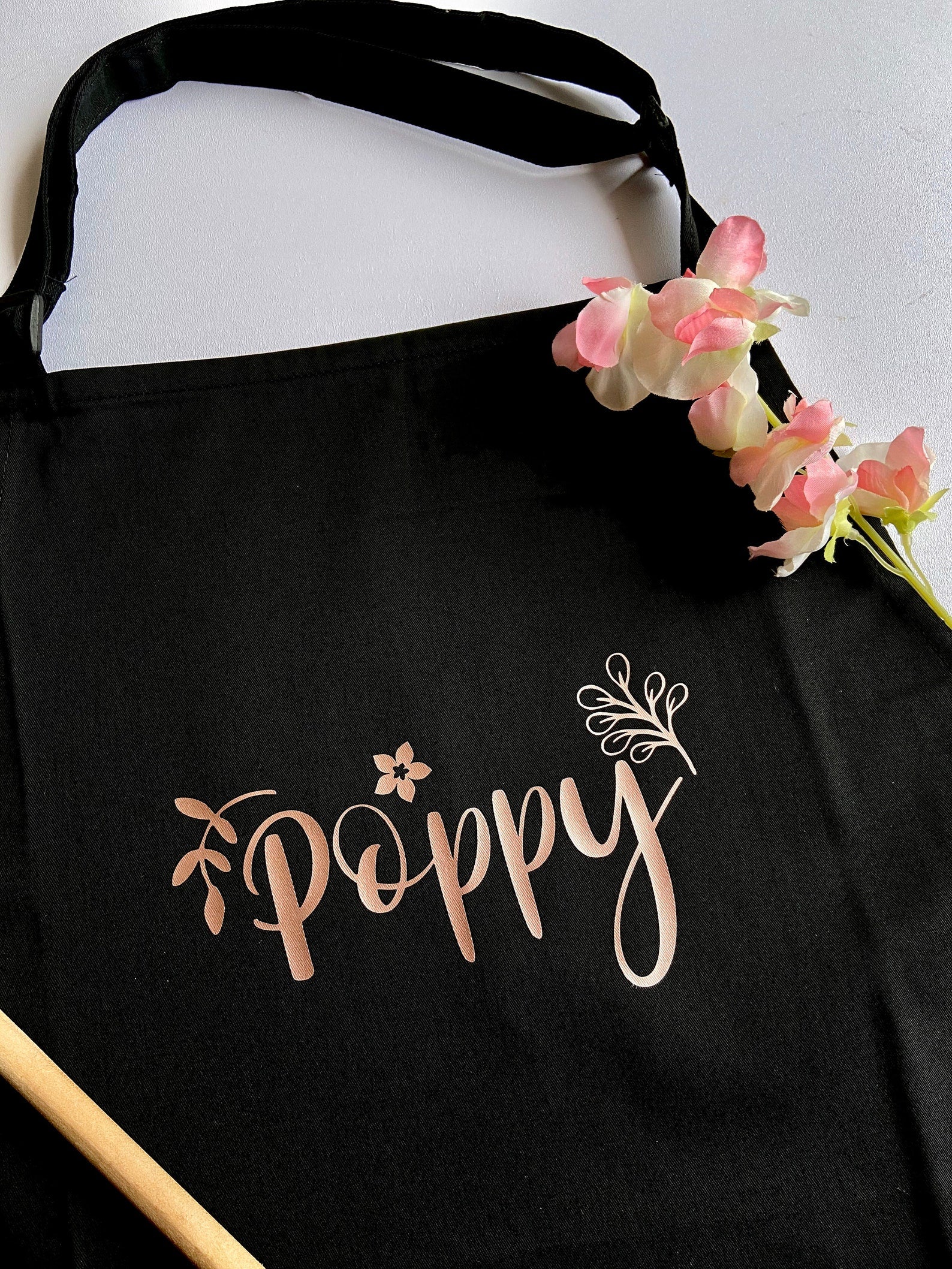 Personalised Flower Kitchen Apron - Penny Rose Home and Gifts
