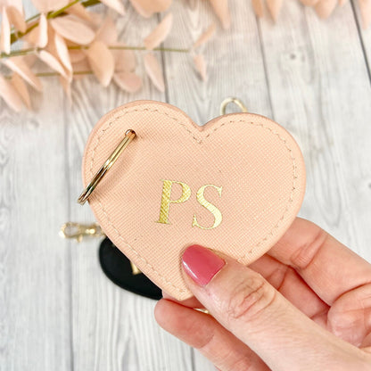 Personalised Heart Keyring - Penny Rose Home and Gifts