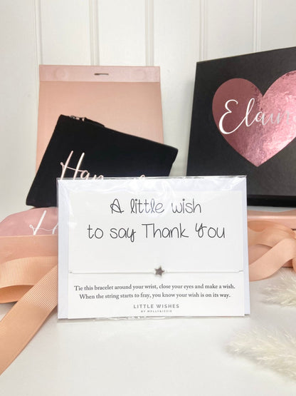 Luxury Personalised Thank You Gift Box - Penny Rose Home and Gifts