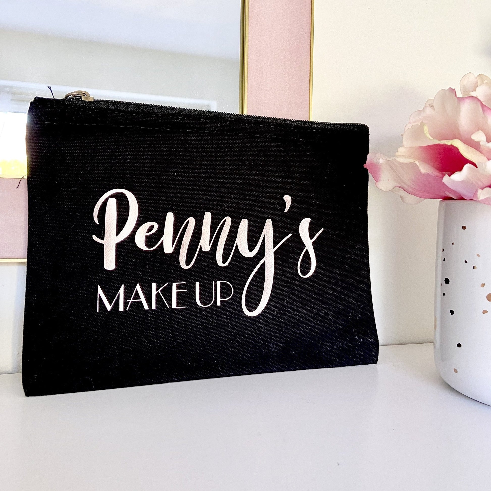Personalised Make Up Cosmetic Bag - Penny Rose Home and Gifts