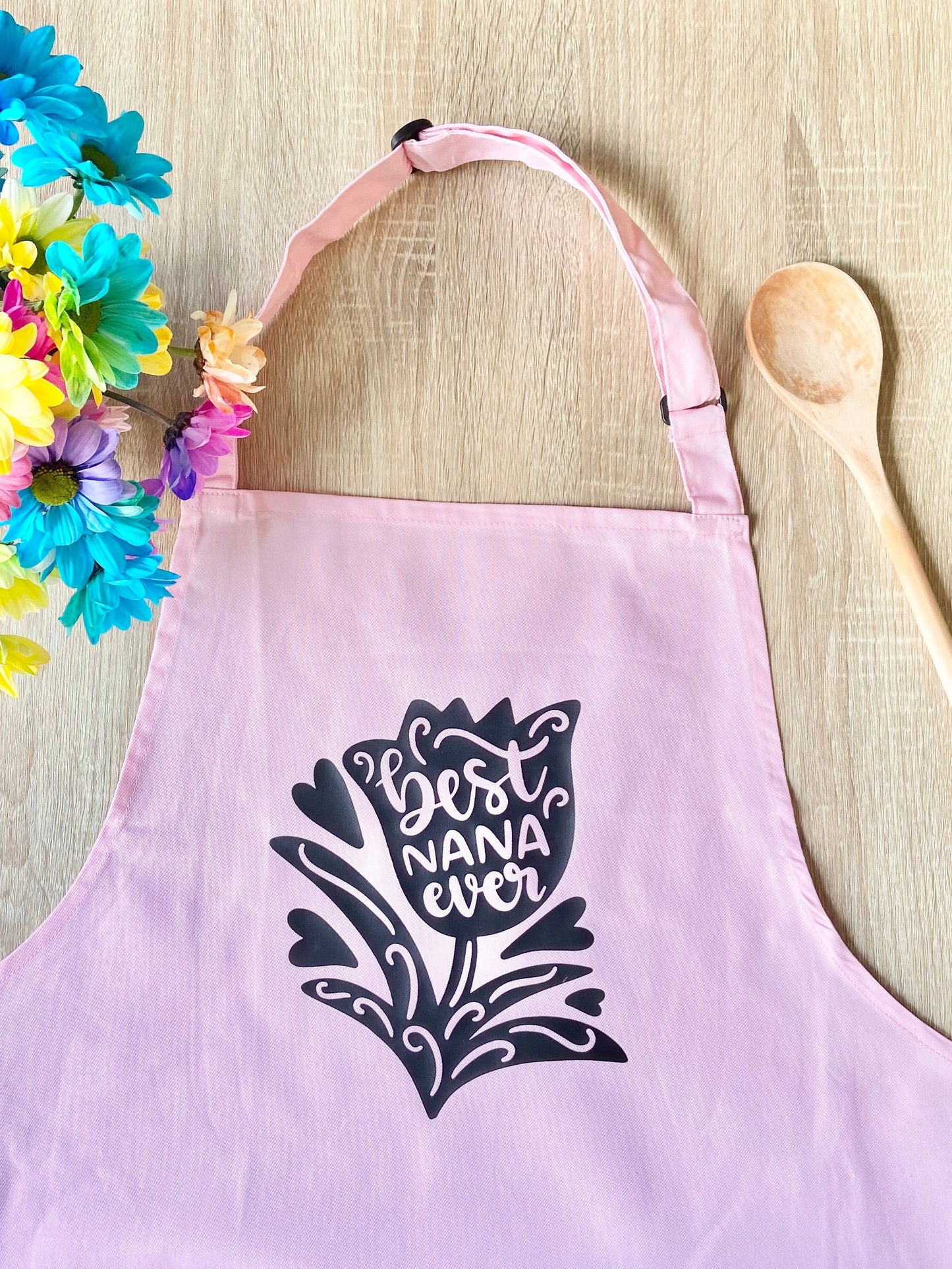 Personalised Best Nana Ever Apron - Penny Rose Home and Gifts
