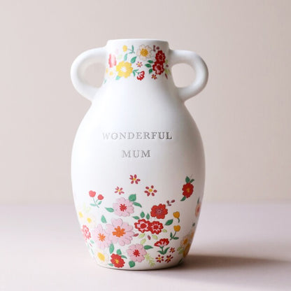 Wonderful Mum Floral Vase - Penny Rose Home and Gifts