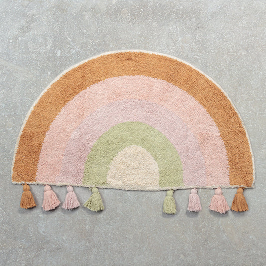 Rainbow Bath Mat Rug - Penny Rose Home and Gifts